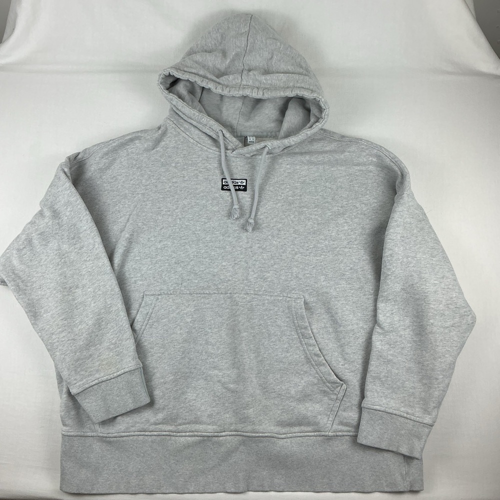 Adidas Women’s Oversized‎ grey hoodie, Size XL
